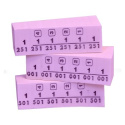 Bloczki numeryczne hydrofix - dostępne w 10 kolorach - B01-030
